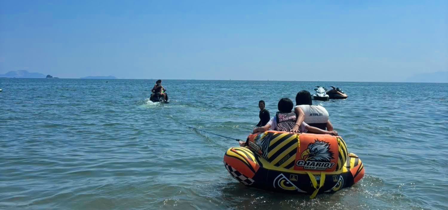 赤穂市　恋ヶ浜プライベートビーチ。ジェットスキー。トーイングチューブ。サップ。BBQ。車中泊。キャンプ。